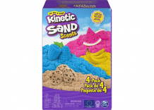 Купить kinetic sand кинетический песок hабор для лепки ароматизированный 4 шт. 6060010