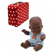 Купить miniland кукла нельсон с одеждой в чемоданчике 21 см ma217311