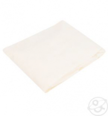 Купить простыня на резинке зайка моя сатин 75 х 125 см, цвет: молочный ( id 8464501 )