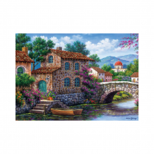 Купить пазл art puzzle канал с цветами, 500 деталей ( id 15101530 )