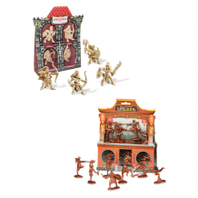 Купить тебе-игрушка игровой набор солдатиков: амазонки + воины монастыря шаолинь 12068+12072