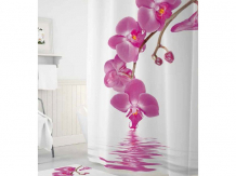 Купить tropikhome шторы для ванн полиэстер digital printed orchid 180х200 см trp.sc.dp.orchid