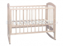Купить детская кроватка можгинский лесокомбинат катя качалка кр-001.0.0.