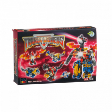 Купить конструктор dragon toys страйп трансформер-робот jh6909 (145 элементов) г36997