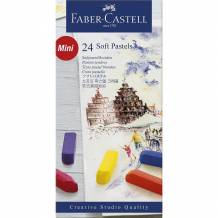 Купить пастель faber-castell soft pastels, 24 цвета, мини ( id 12813495 )