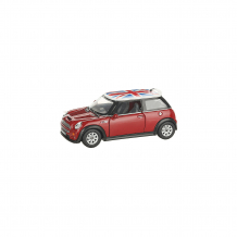 Купить коллекционная машинка serinity toys mini cooper s с флагом, красная ( id 13233209 )