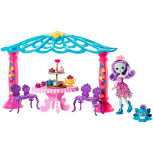 Купить mattel enchantimals frh49 набор &quot;чаепитие пэттер павлины и флэпа&quot;