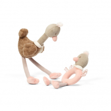 Купить мягкая игрушка babyono набор игрушек ostrich family 1446