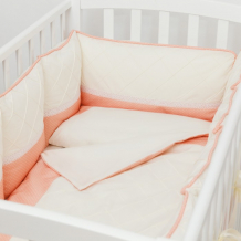 Купить комплект в кроватку colibri&lilly peach pillow (6 предметов) 