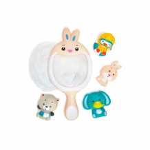 Купить яигрушка набор игрушек для ванной сачок-зайчик 12315