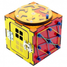 Купить деревянная игрушка тимбергрупп бизи-кубик ig0290