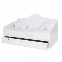 Купить подростковая кровать abc-king диван princess фея со стразами сваровски без ящика и матраса 190x90 см pr-1007-190