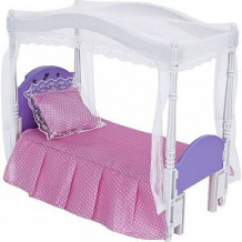 Купить мебель для куклы s+s toys кровать с постельным бельем ( id 3546846 )
