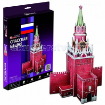 Купить cubicfun 3d пазл спасская башня (россия) c118h