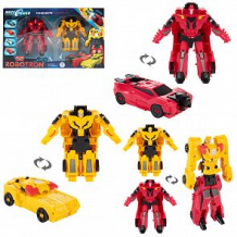 Купить набор игровой robotron роботы машины красно-желтая 11.5 х 4 х 12.5 см ( id 10469807 )