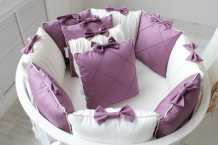 Купить комплект в кроватку krisfi sweet dream (17 предметов) для кроваток 120x60, 125x75 и 75x75 см бп10092