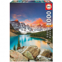Купить пазл educa 1000 деталей "озеро морейн. национальный парк банф. канада" ( id 7753431 )