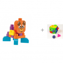 Купить конструктор chicco для малышей и сортер логический куб 