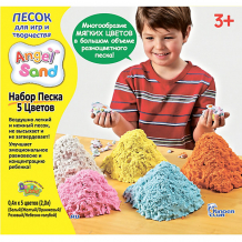 Купить песок для лепки angel sand 5-color pack ( id 14369175 )