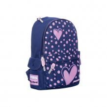 Купить рюкзак brunovisconti «сердце», синий ( id 11236203 )