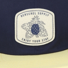 Купить кепка herschel outfield youth hawaiian peacoat/mellow yellow синий ( id 1202070 )
