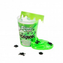 Купить слайм slimy ужастики с игрушкой (зелен) ( id 12235090 )
