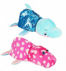 Купить мягкая игрушка вывернушки 1toy блеск дельфин-морж 30 см ( id 10404272 )