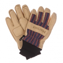 Купить перчатки сноубордические marmot lifty glove tan/electric blue бежевый,фиолетовый ( id 1109374 )