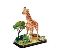 Купить cubicfun 3d пазл жираф 43 детали p857h