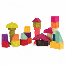 Купить развивающая игрушка b.toys конструктор мягкий кубики и другие формы 68617-1