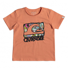 Купить футболка детская quiksilver wemi boy cadmium orange оранжевый ( id 1195202 )