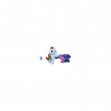 Купить игровой набор hasbro my little pony "мерцание. пони в волшебных платьях", рэйнбоу дэш ( id 7120211 )
