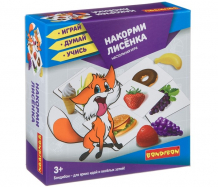 Купить bondibon настольная игра накорми лисёнка вв4252