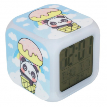 Купить часы mihi mihi будильник панда iсe cream balloon с подсветкой tm12170