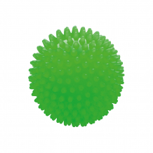 Купить мяч ёжик зеленый люминесцентный, 8,5 см, малышок ( id 6894020 )