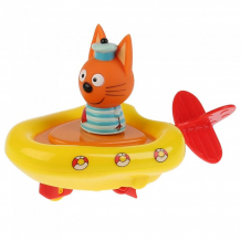 Купить капитошка игрушка пластизоль три кота лодка и коржик stb3-tc