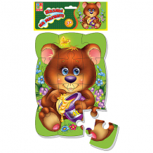 Купить пазлы на магните "медвежонок", vladi toys ( id 5136085 )