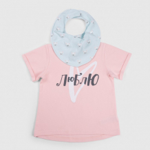 Купить happy baby набор для девочек (футболка и нагрудный фартук) городская линейка 88007 88007