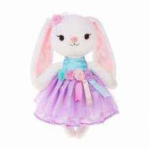 Купить мягкая игрушка angel collection зайка мишель в платье с цветами 28 см 681843