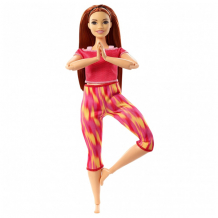 Купить mattel barbie gxf07 барби серия &quot;безграничные движения&quot;