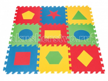 Купить игровой коврик pilsan геометрические фигуры 03-472
