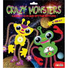 Купить набор для творчества дрофа-медиа "crazy monsters. веселый пришелец и забавный робот" ( id 12996905 )