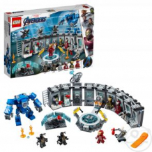 Купить конструктор lego super heroes 76125 лаборатория железного человека ( id 10449233 )