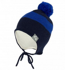 Купить шапка huppa viiro 1, цвет: синий ( id 9569619 )