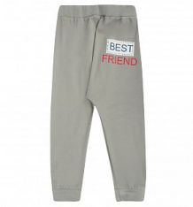 Купить брюки leader kids лучший друг, цвет: серый ( id 9095113 )