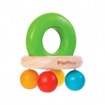 Купить деревянная игрушка plan toys погремушка колокольчик 5213