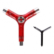 Купить ключ для скейтборда pig tool clear red красный ( id 1095387 )