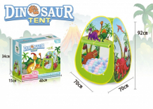 Купить without игровой домик-палатка динозаврик с шариками 100 шт. 1808630