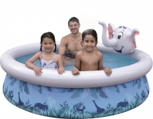 Купить jilong бассейн надувной elephant 3d spray 205х47 см 17821
