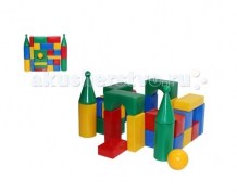 Купить развивающая игрушка свсд строительный набор стена-смайл (27 элементов) 5182